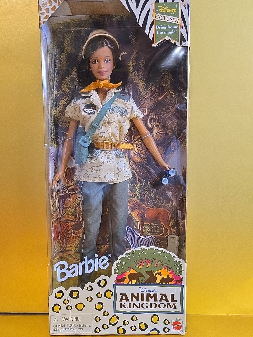 Barbie Animal Kingdom Explorer Doll - Tan, Blue & Gold